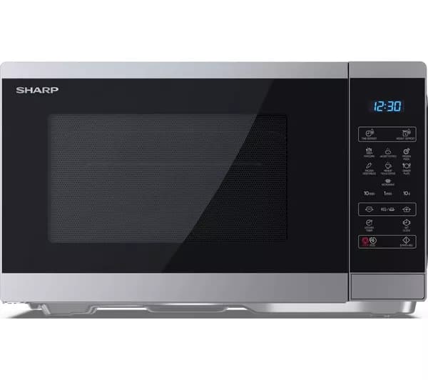SHARP YC-MS252AU-S Solo Microwave - Silver