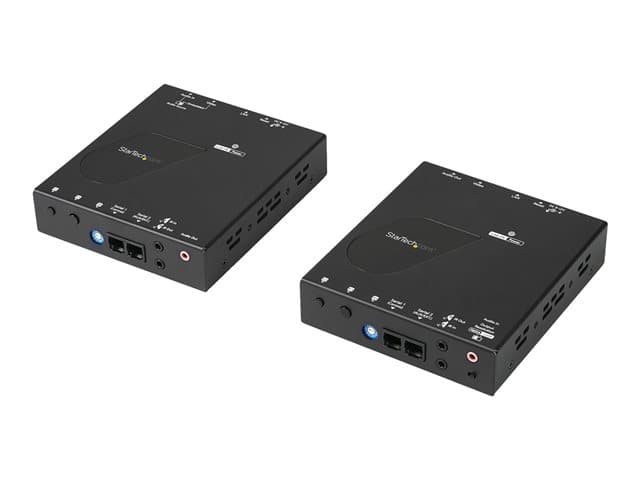 STARTECH.COM - Startech 4K HDMI Over IP Extender - 4K 30Hz - Video Control Software App - HDMI Extender - HDMI Extension - AV Over IP (ST12MHDLAN4K) - Video/audio/infrared/serial extender - 1GbE - up to 100 m - for P/N: ST12MHDLAN4R, VIDWALLMNT