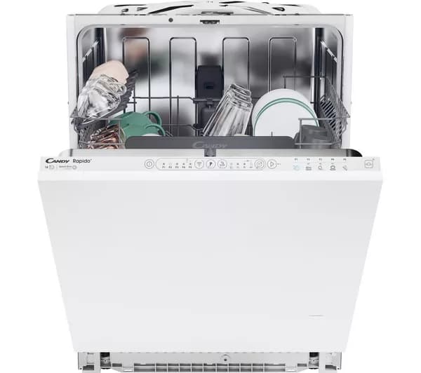 CANDY CI 4C7L0W-80 Full-size Fully Integrated Dishwasher