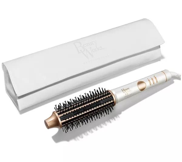 BEAUTY WORKS XXL Volume Hot Brush - White & Gold