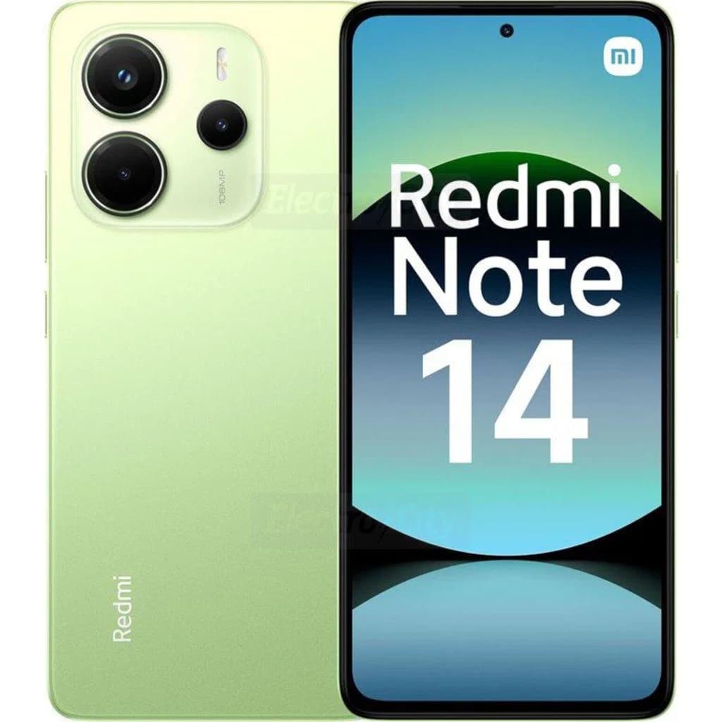 Xiaomi Redmi Note 14 6.6 Inch 128GB 4G Smartphone | Green