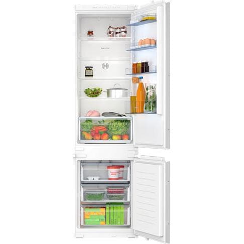 BOSCH            SERIES 2 215/75 LITRE  193.5X53.1CM BUILT IN NO FROST FRIDGE FREEZER