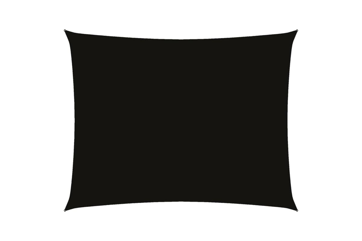 Vidaxl 135751 Sunshade Sail Oxford Fabric Rectangular 2x3.5 M Black