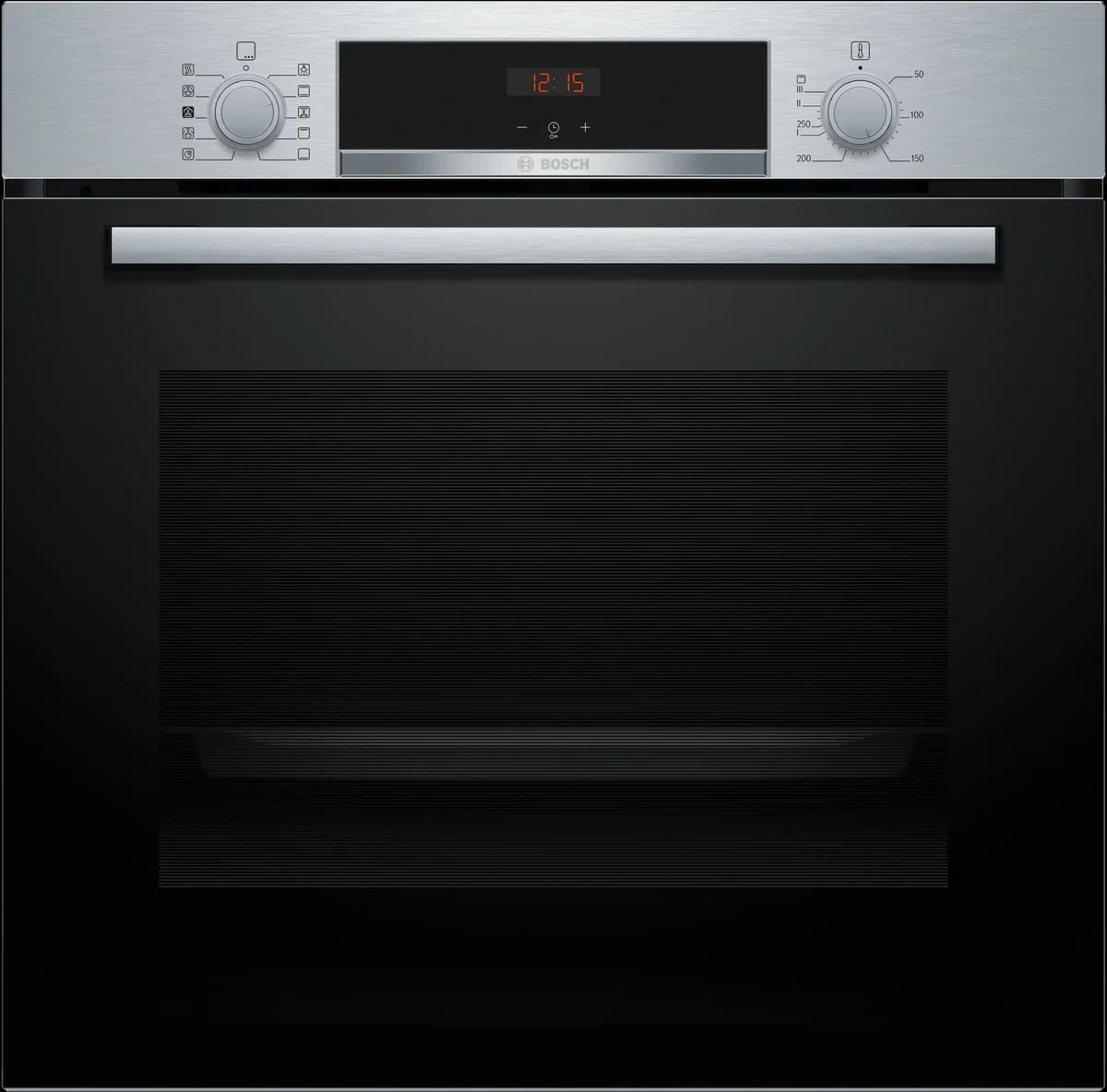 Bosch Series 4 Built-In Single Oven with Added Steam - Stainless Steel | HQA534BS3B