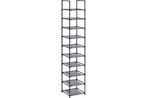 Shoe Rack | Storage & Organisation | Non-woven Fabric & Metal | 33 X 33 X 173 Cm