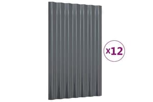 vidaXL Roof Panels 12 Pcs