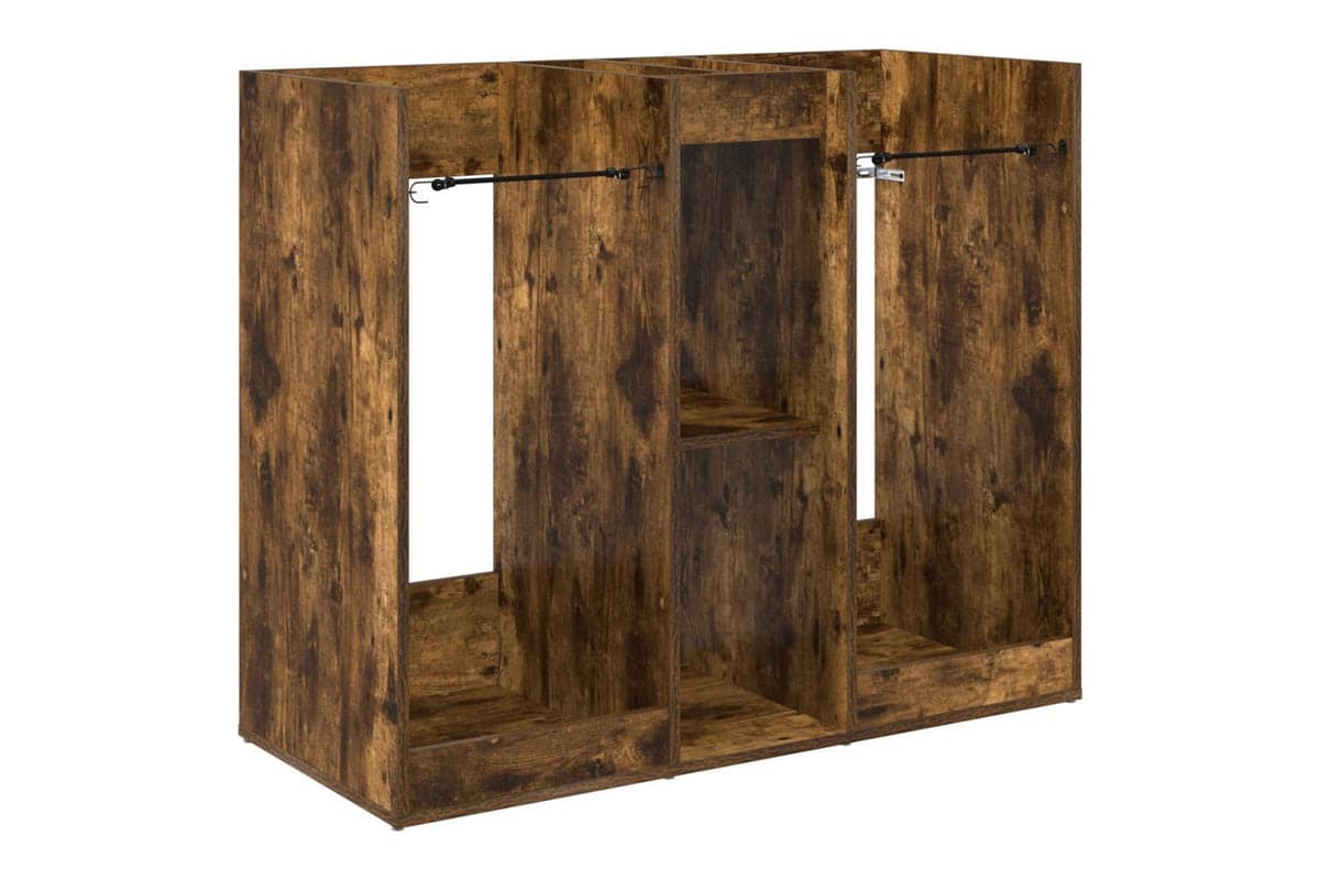 Vidaxl Golf Cabinet Plain Smoked Oak 102 X 45 X 85.5 Cm