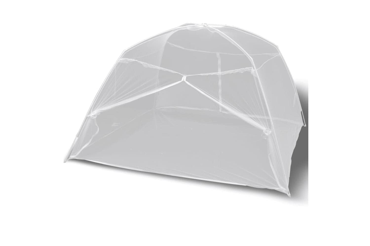vidaXL 50262 Mongolia Net Mosquito Net 2 Doors 200 X 180 X 150cm White