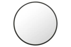 Round Mirror | Matt Black | Large