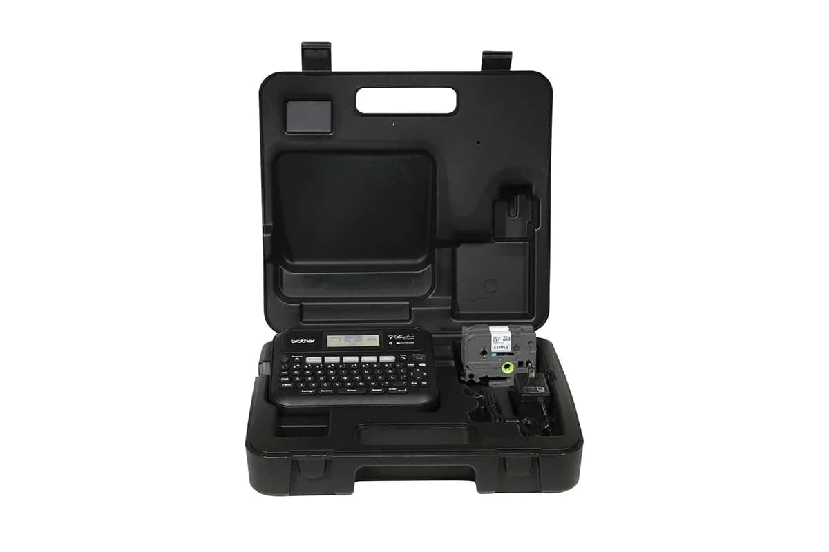 Brother PTD460BTVP Business Expert Connected Label Maker with Carry Case | Black