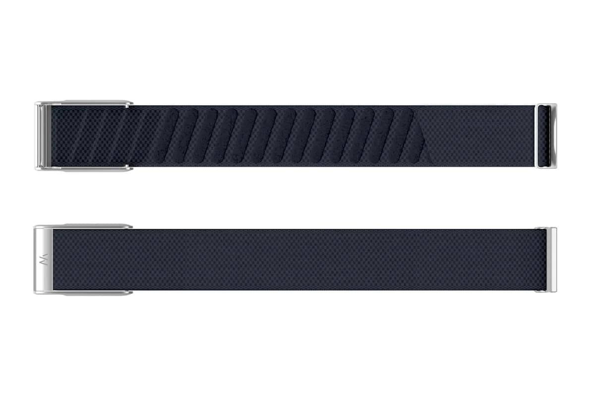 Whoop MG SuperKnit Luxe Band | Compatible with One, Peak, Life | Midnight/Titanium