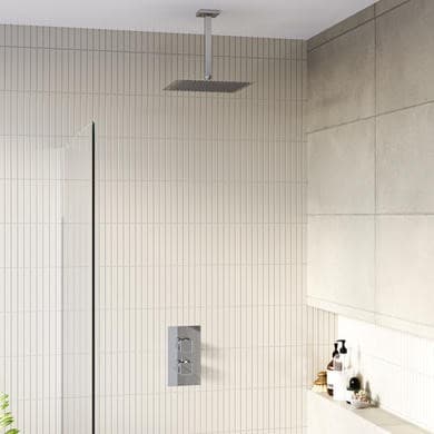 Cube 1 Outlet Thermostatic Mixer Shower Set