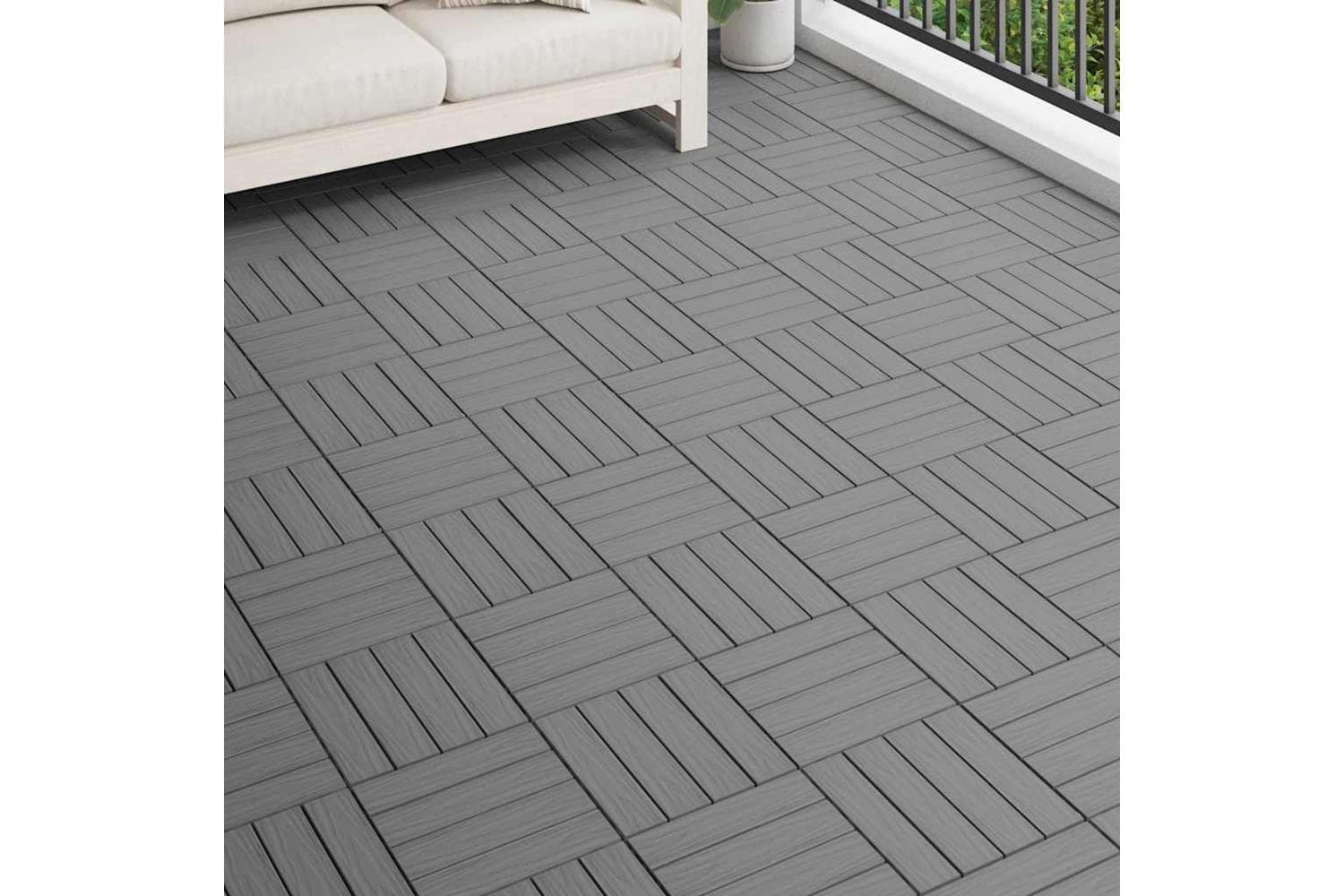 Vidaxl Decking Tiles