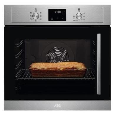 AEG 3000 Series BCX335L11M Electric Single Oven with Left Hand Opening