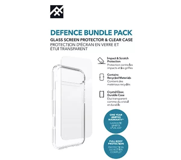 ZAGG Defence iPhone Air Clear Case & Screen Protector Bundle