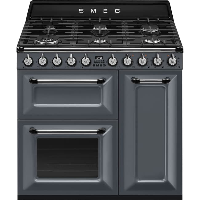 Smeg 90cm Range Cooker Victoria - Grey | TR93GR