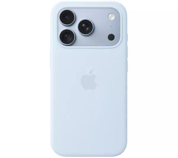 APPLE iPhone 18 Pro Silicone Case with MagSafe - Crisp Blue