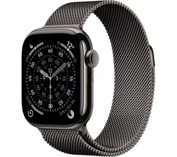 APPLE Watch Series 11 Cellular - 42 mm Slate Titanium Case with Slate Milanese Loop
