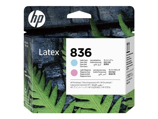 HP - 836 - light magenta, light cyan - original - Latex - printhead
