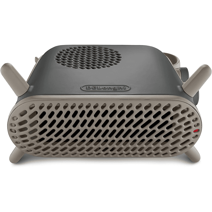 DeLonghi HFS70B24GY, Capsule Fit Fan Heater, Grey