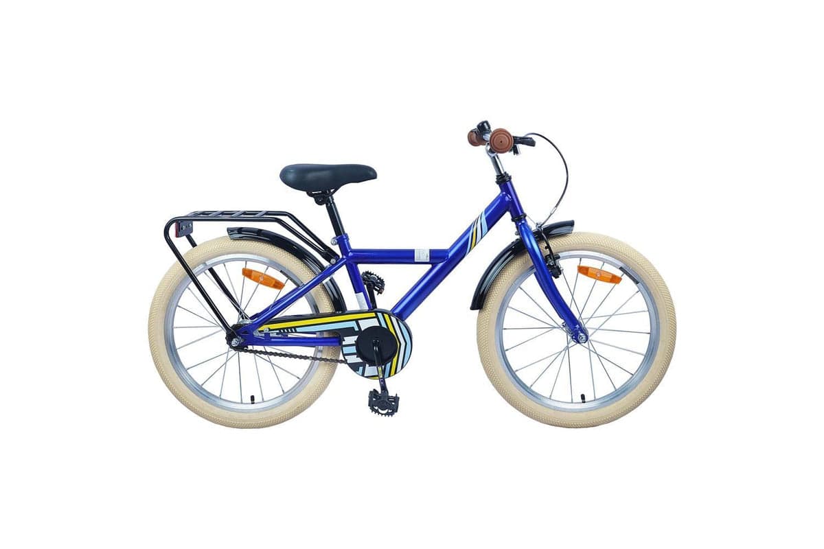 Vidaxl Kids Bike 24'' For 8-12 Years Old Dark Blue