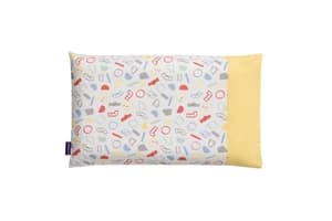 Clevafoam Baby Pillow Case - Greyyellow