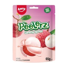 Gummy Lychee Peg Bag 65g