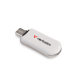 Verbatim 30230, 256GB, USB-C Flash Drive, White