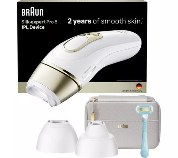 BRAUN Silk-expert Pro 5 PL5351 IPL Hair Removal System - White