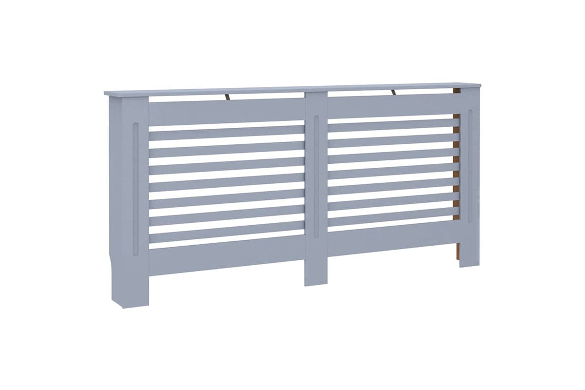 vidaXL Radiator Cover Anthracite 172x19x81.5cm Mdf
