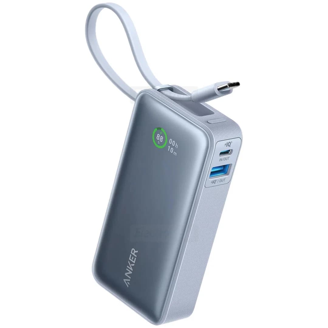 Anker Nano 10000mAh USB C Power Bank | Blue