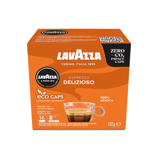 Lavazza A Modo Mio Delizioso Compostable Coffee Capsule | 8981