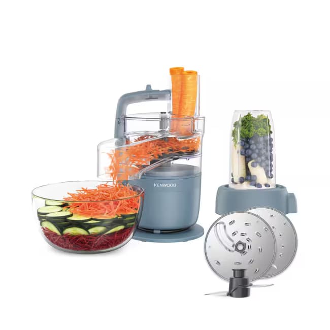 Kenwood MultiPro Go Blend Food Processor | Blue | FDP23.380GY