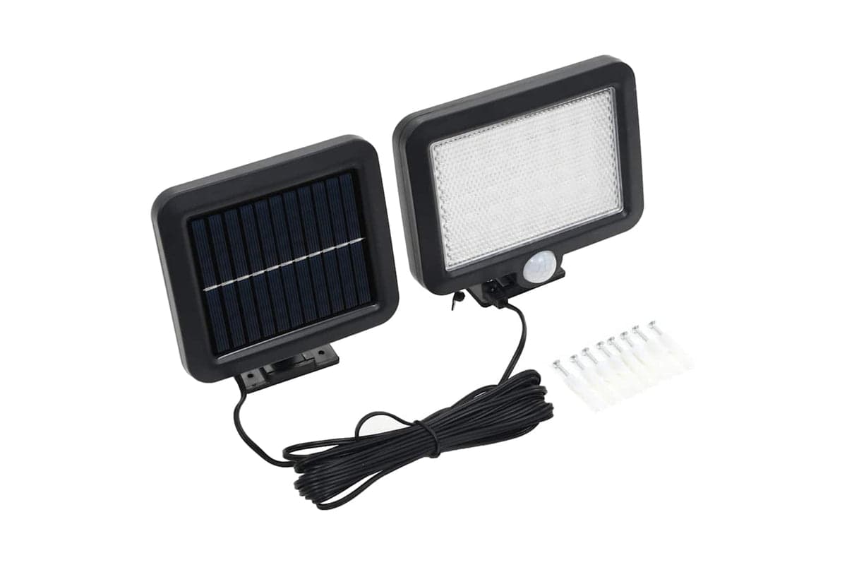 Vidaxl 44410 Solar Lamp With Motion Sensor Led Lights White