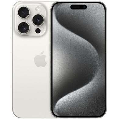 Refurbished Apple iphone 15 Pro Max White Titanium 6.7" 256GB 5G Unlocked & SIM Free Smartphone