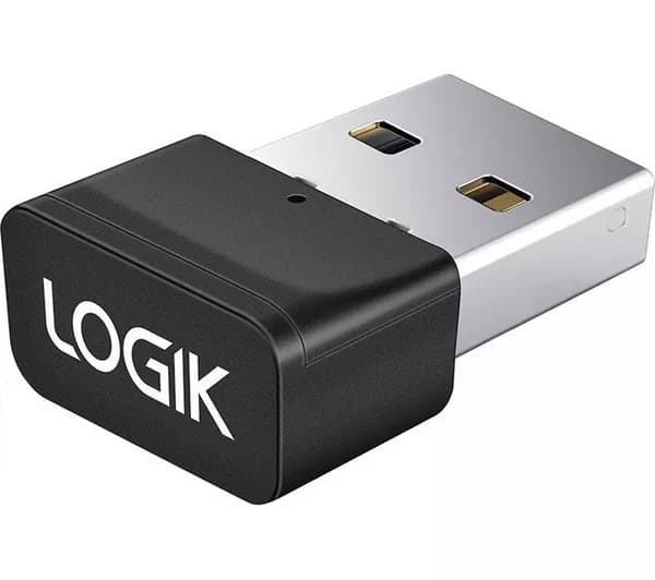 LOGIK LDONGLE26 USB-C Bluetooth 5.3 Dongle - Black