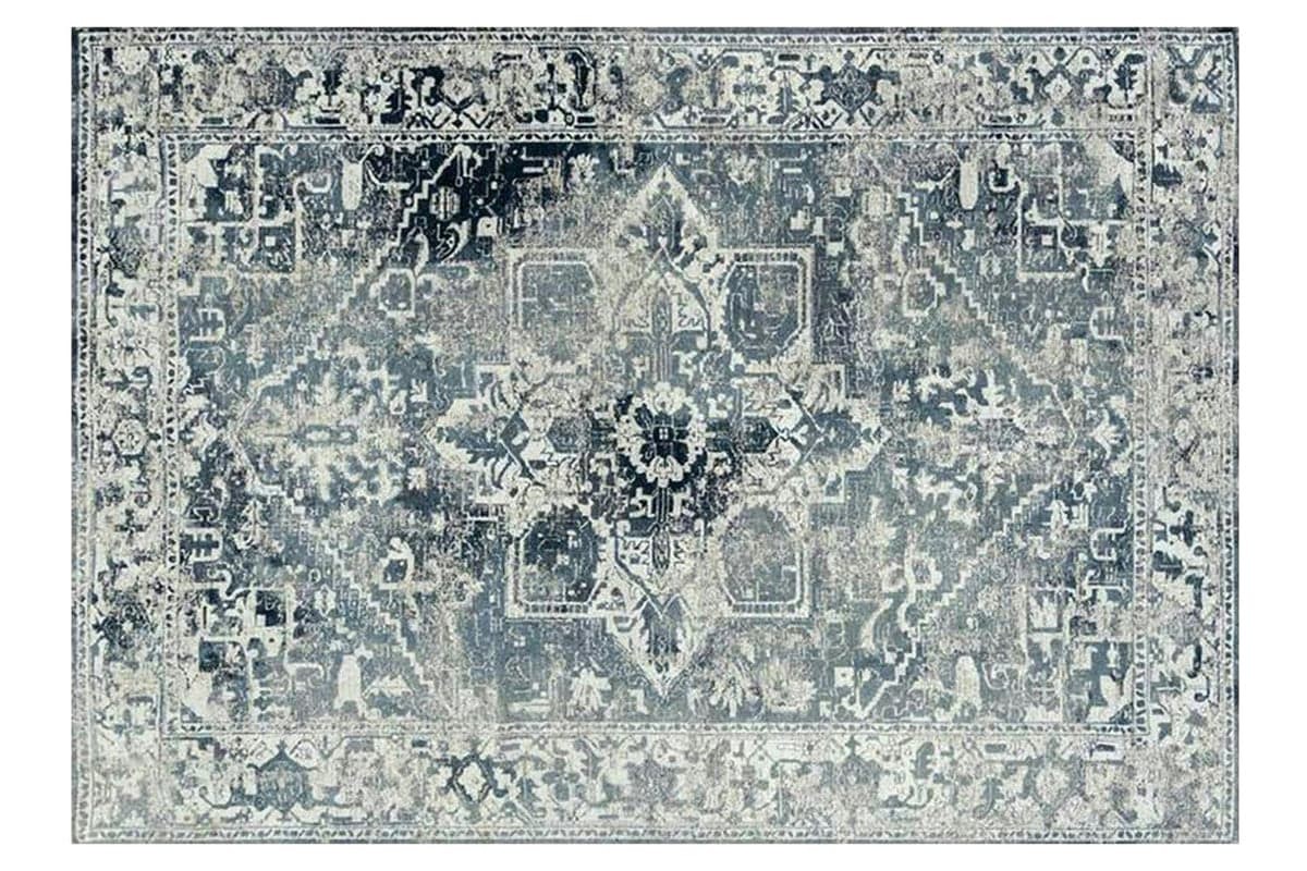 Louis De Poortere | Tabriz Atlantide Eco Rug | Blue | 240 x 340 cm