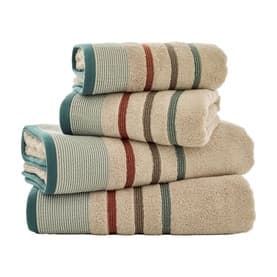 Portland Stripe Towel Woodland