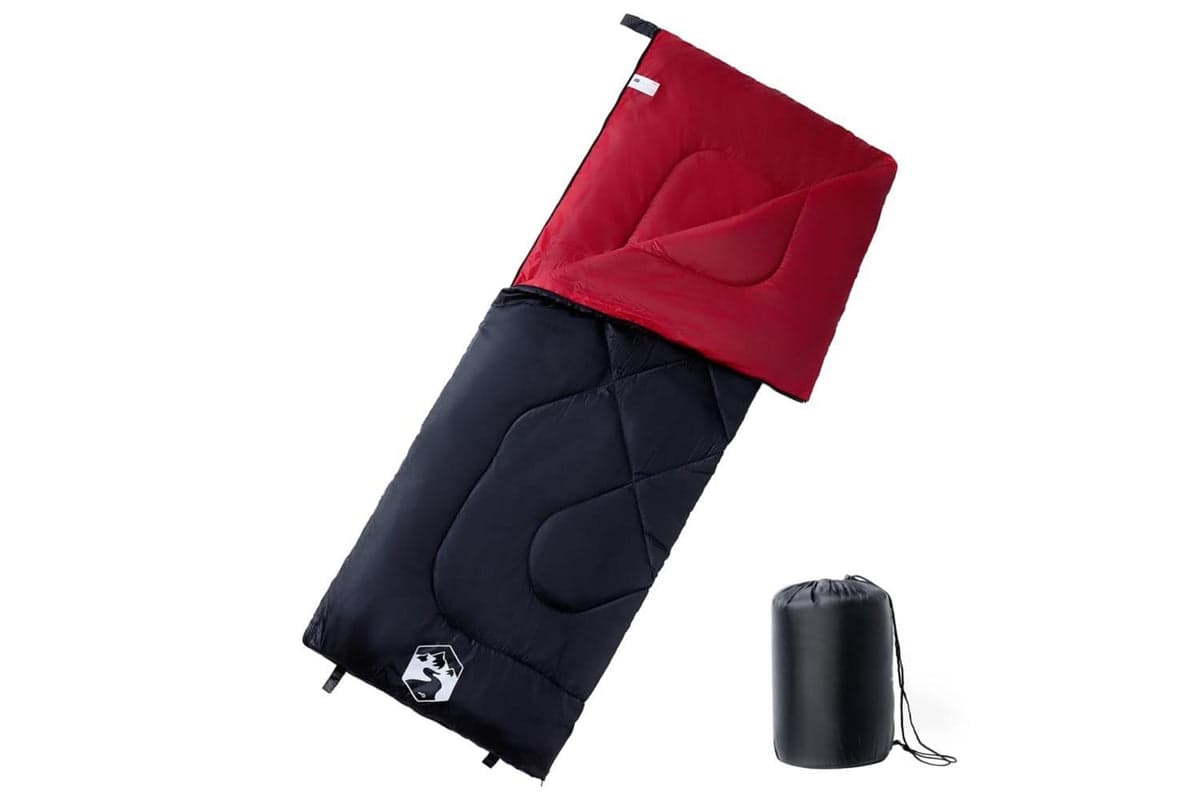 Vidaxl Sleeping Bag For Adults Camping 3 Seasons