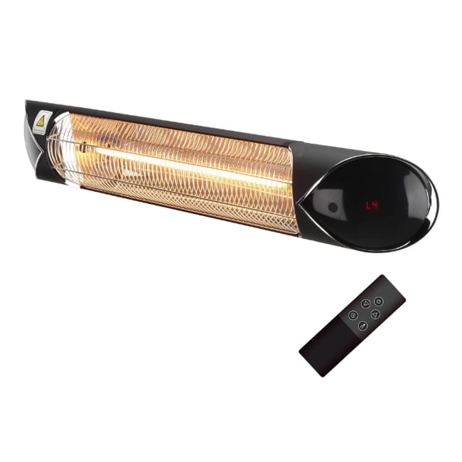Sahara 2000W Carbon Fibre Wall Mounted Electric Patio Heater