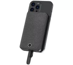 GOJI 10000 mAH Portable Magnetic Power Bank - Black