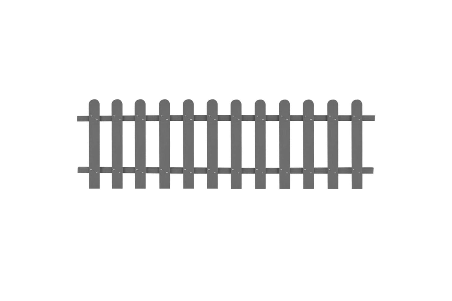 Vidaxl Picket Fence