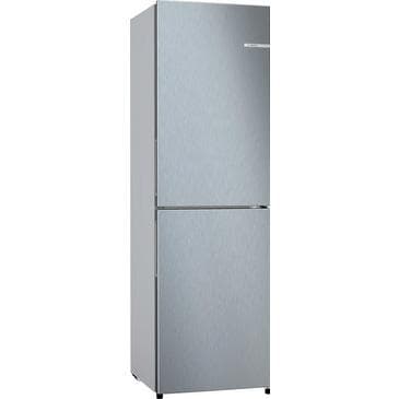 BOSCH            SERIES 2 171/84 LITRE 183 X 55 CM FREESTANDING FRIDGE FREEZER - INOX LOOK - NO FROST