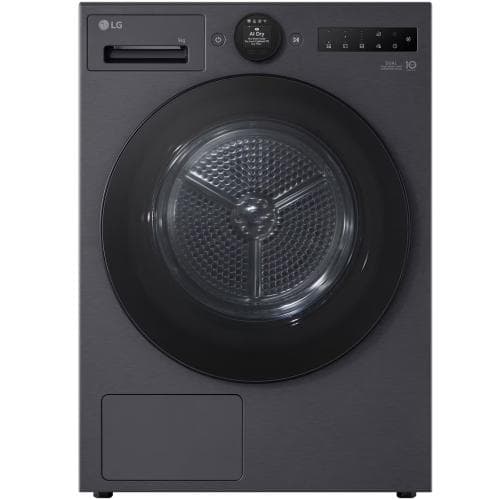 LG            9KG HEAT PUMP TUMBLE DRYER - ESSENCE MATTE BLACK