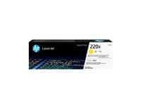HP - 220X - High Yield - yellow - original - LaserJet - toner cartridge (W2202X)