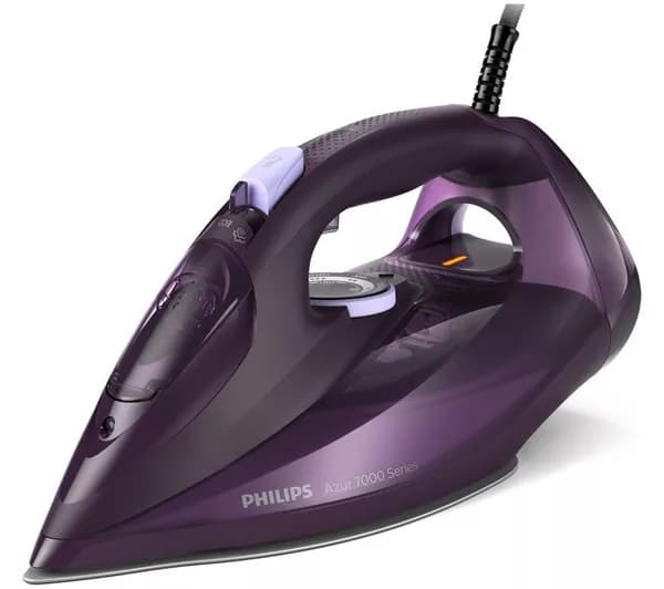 PHILIPS 7000 Series HV DST7051/30 Steam Iron - Dark Purple