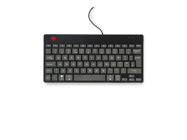 R-GO - Ergonomic Keyboard Compact break - keyboard - QWERTY - UK - black Input Device