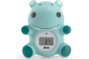 Alecto Bc-11 Hippo Bath And Room Thermometer Hippo