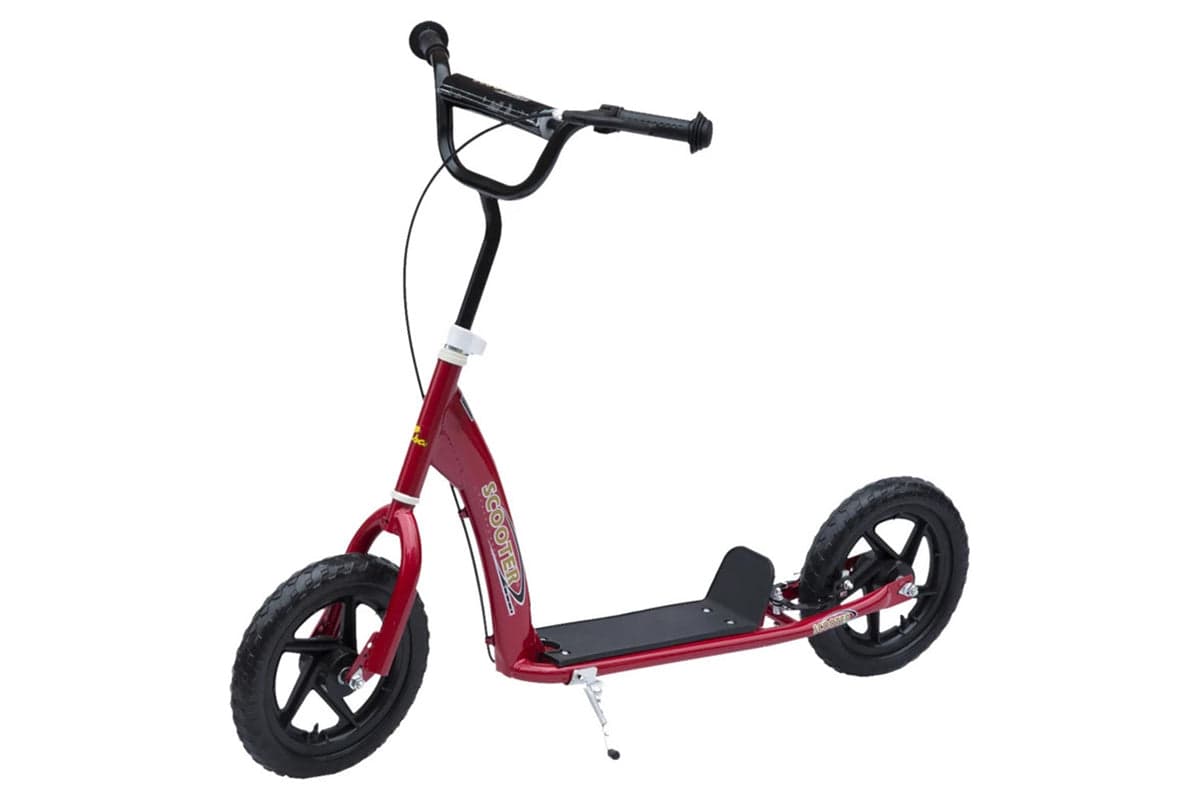 Homcom 53-0020 12" Kids Bicycle Scooter | Red