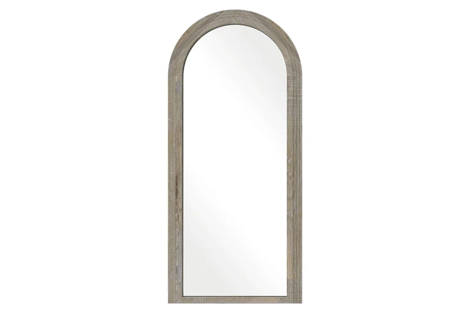 Luna Stepped Arched Leaner Mirror | Grey | 90 x 180 cm